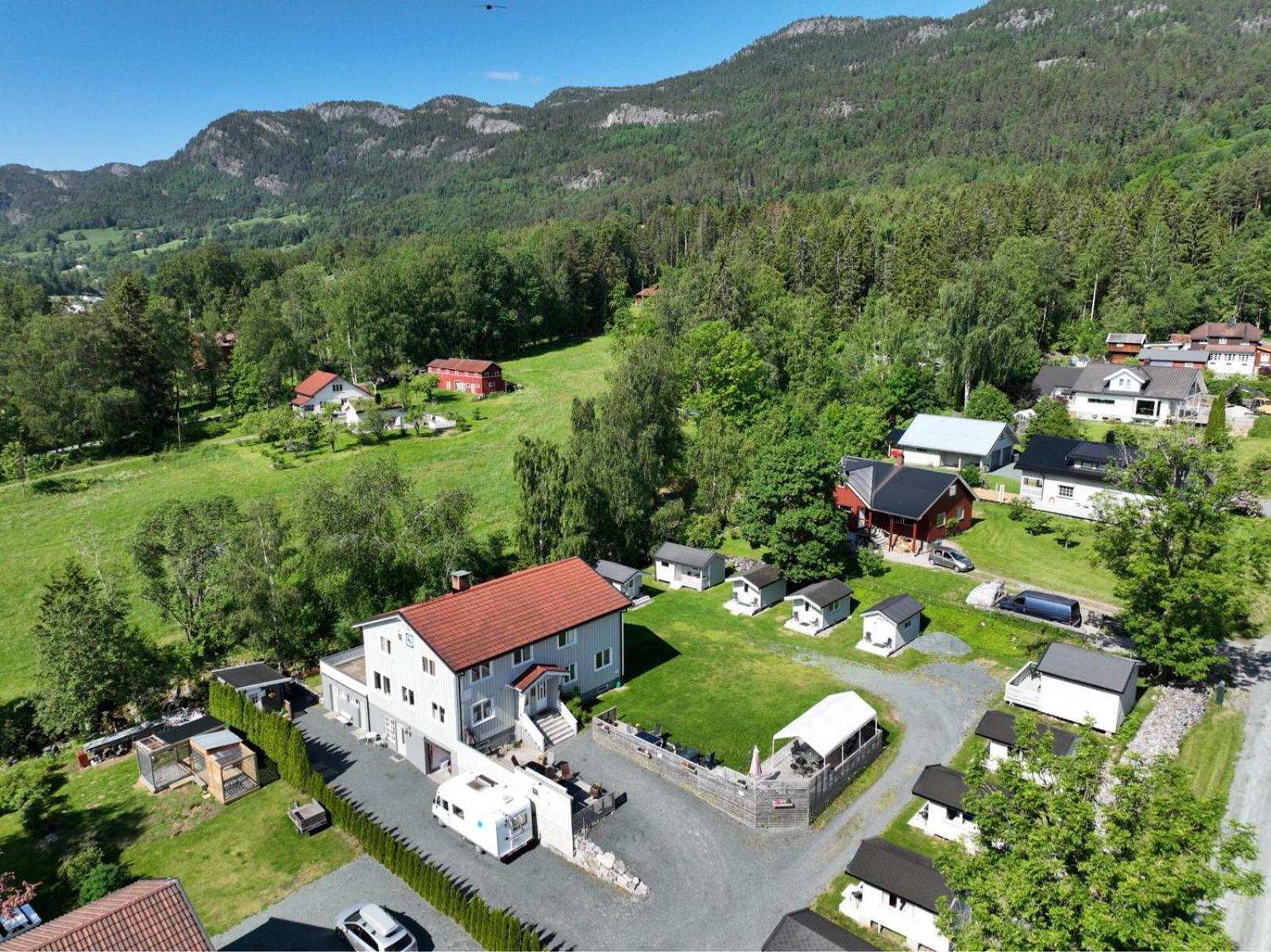 Hovsto Hotel Seljord Buitenkant foto
