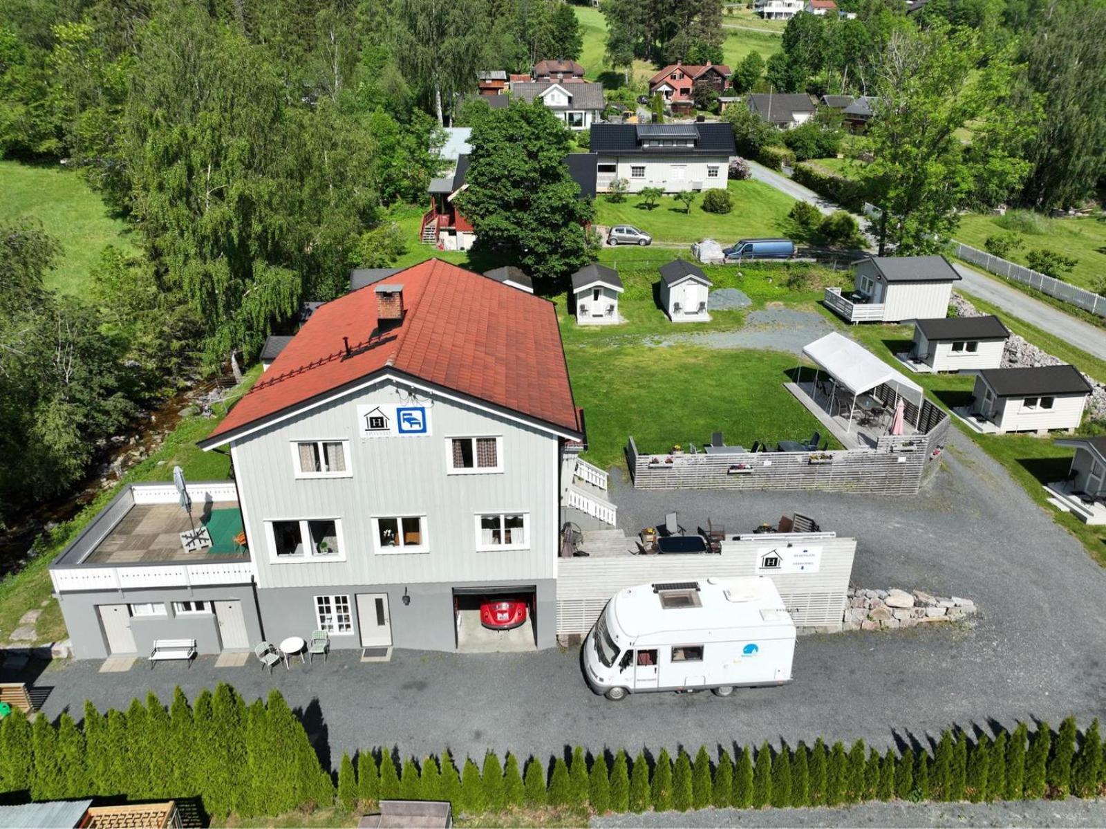 Hovsto Hotel Seljord Buitenkant foto